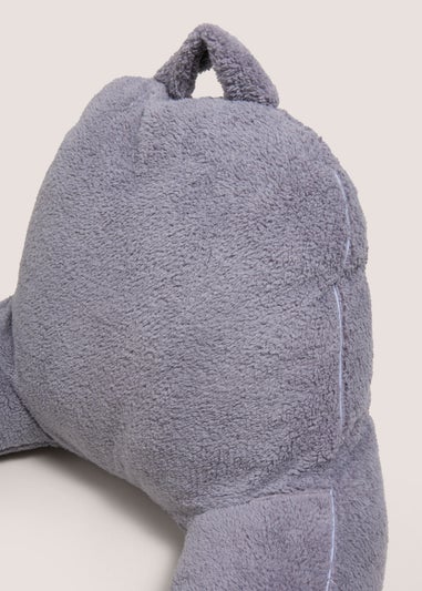 Blue Teddy Cuddle Cushion (70cm x 45cm x 50cm)