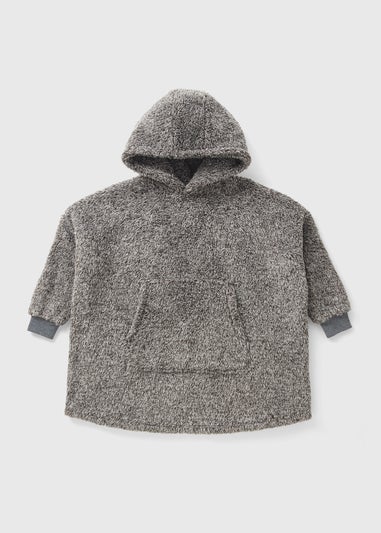 Boys Grey Soft Onesie (1-12yrs)