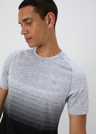 Souluxe Grey Ombre T-Shirt