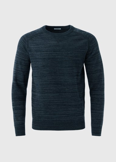 Navy Space Dye Jumper