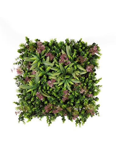 Premier Decorations Blush Romance Artificial Living Wall Panel (50cm x 50cm)