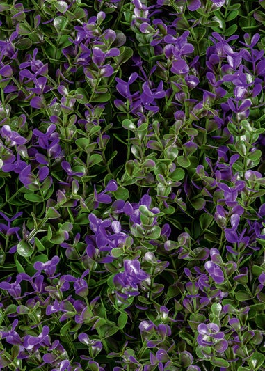 Premier Decorations Lavender Artificial Living Wall Panel (100cm x 100cm)