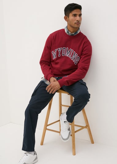 Burgundy Wyoming Sweatshirt