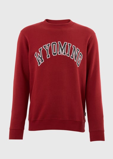 Burgundy Wyoming Sweatshirt