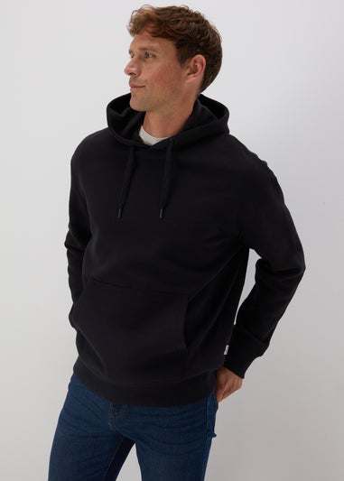 Black Relaxed Fit Hoodie