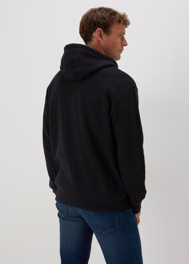 Black Relaxed Fit Hoodie