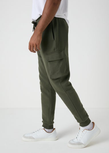 Khaki Cargo Joggers