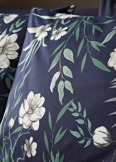 Green Floral Duvet Set