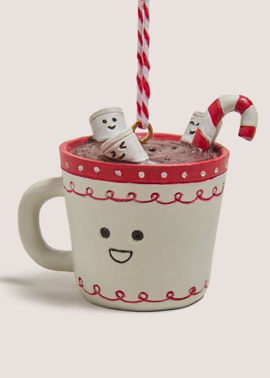 Hot Chocolate Tree Decoration