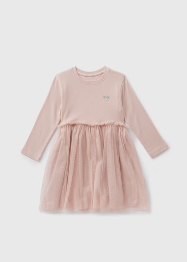 Pink Mesh Tutu Dress (1-7yrs)