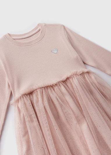 Pink Mesh Tutu Dress (1-7yrs)