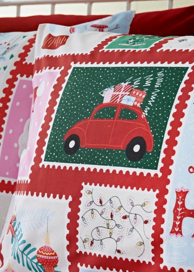 Christmas Postcard Duvet Set