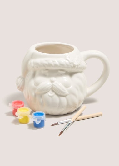 Paint Your Own Santa Mug