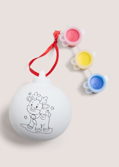 Christmas Paint Bauble Set