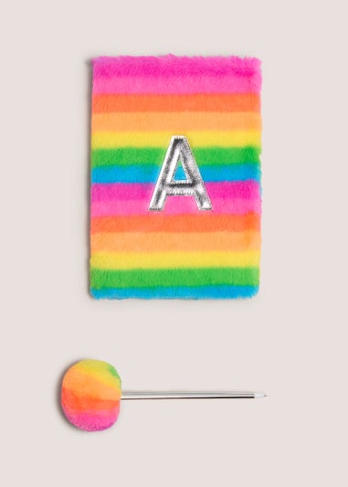 Multicoloured Alphabet Note Book & Pen Set