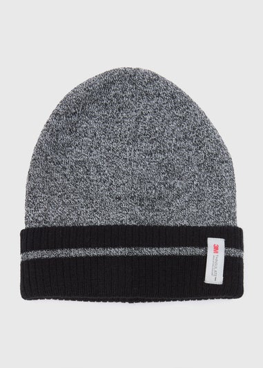 Thinsulate Grey Stripe Beanie