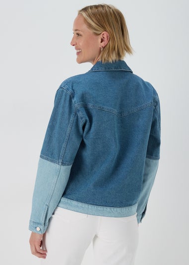 Blue Oversized Denim Jacket