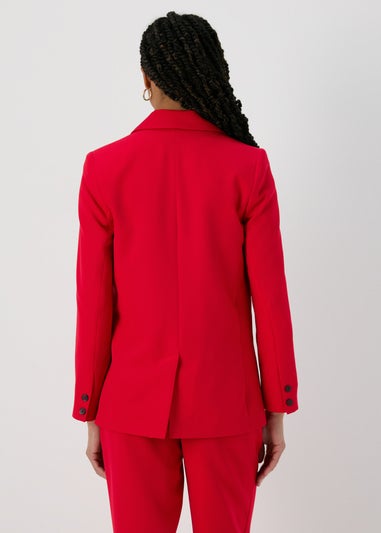 Red Bright Coloured Blazer