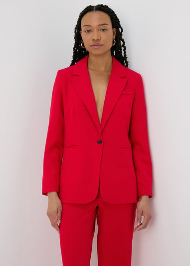 Red Bright Coloured Blazer