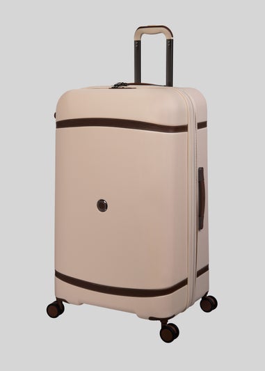 IT Luggage Cream Trunk Suitcase