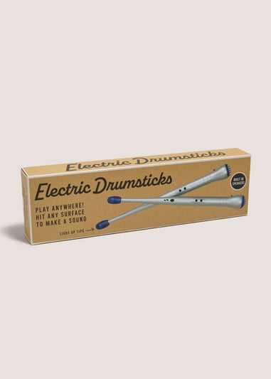 Silver Electric Drumsticks