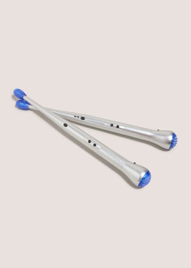 Silver Electric Drumsticks