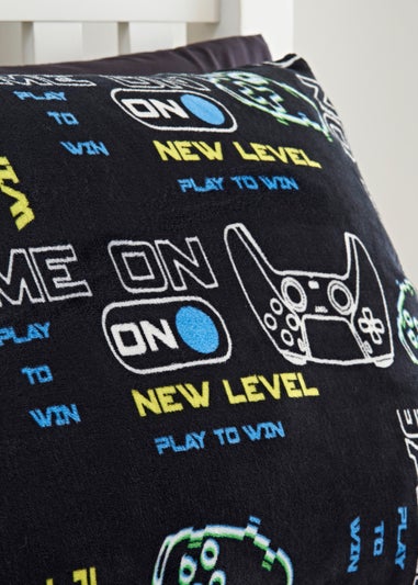 Black Fleece Gaming Duvet Set