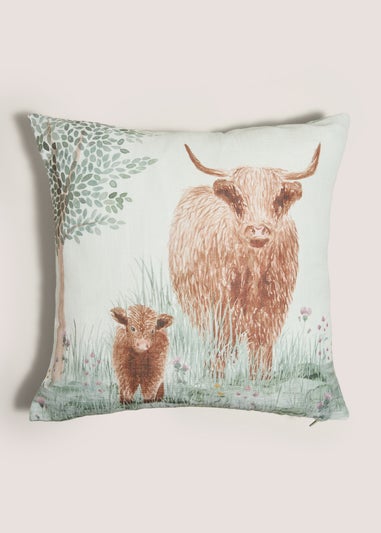 Highland Cow Cushion