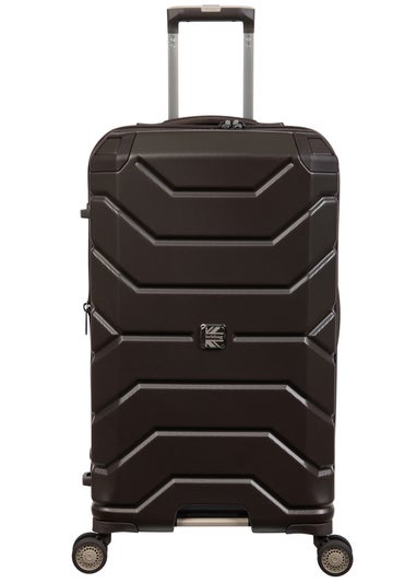 BritBag Galloway Brown Mulch Suitcase with TSA Lock