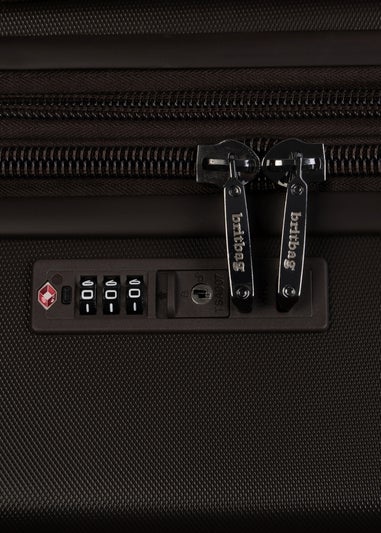 BritBag Galloway Brown Mulch Suitcase with TSA Lock