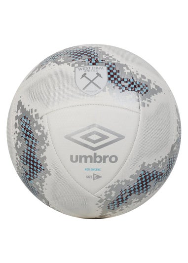 Umbro White/Grey Neo Swerve West Ham United FC Football