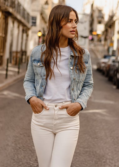 Threadbare Light Blue Rome Classic Denim Jacket