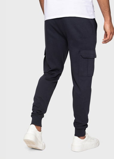 Threadbare Navy Cargo Style Joggers