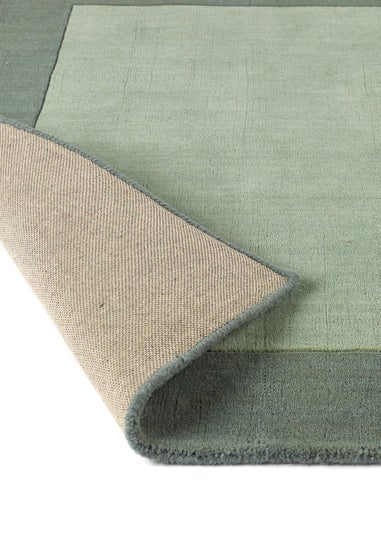 Origins Sage Green Borders Rug