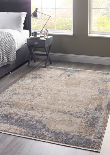 Origins Blue/Grey Cosimo Distressed Rug (120X170)