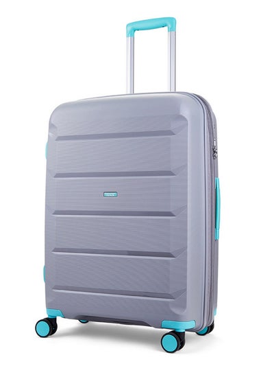 Rock Grey/Aqua Tulum Suitcase