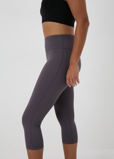 Souluxe Charcoal Capri Sports Leggings