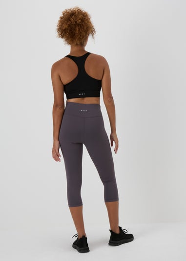 Souluxe Charcoal Capri Sports Leggings