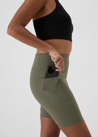 Soulexe Green Cycling Shorts