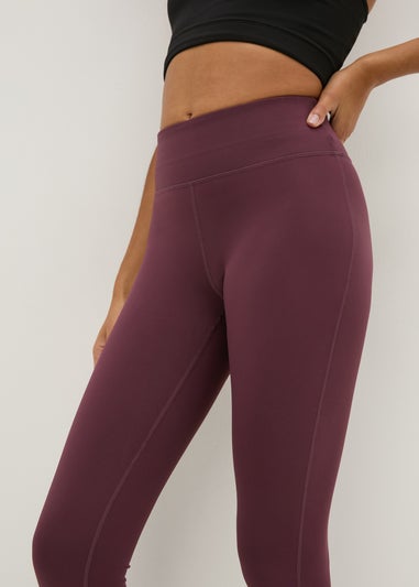 Souluxe Burgundy Gym Leggings