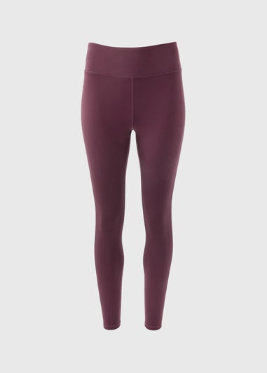 Souluxe Burgundy Gym Leggings