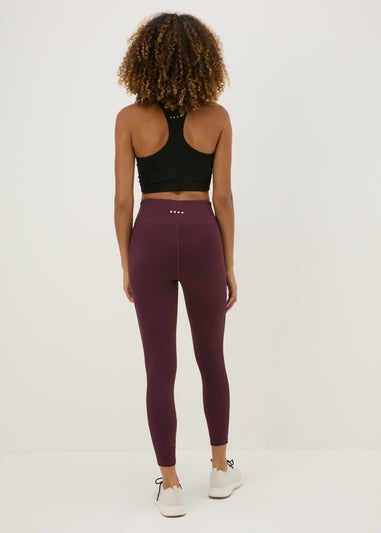 Souluxe Burgundy Gym Leggings