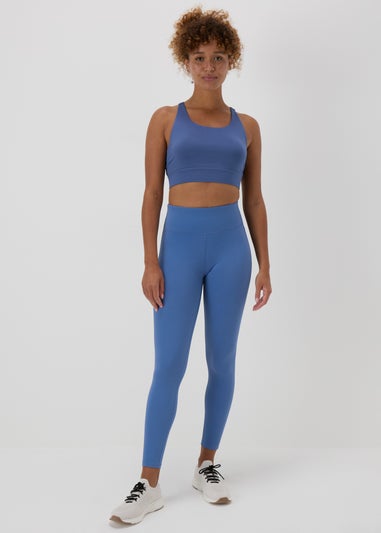 Souluxe Blue Full Length Sports Leggings