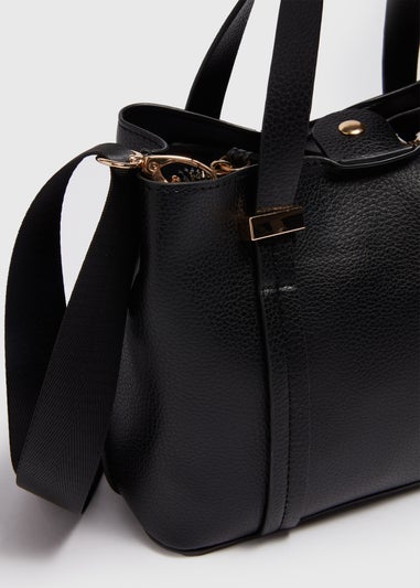 Black Mini Tote Bag