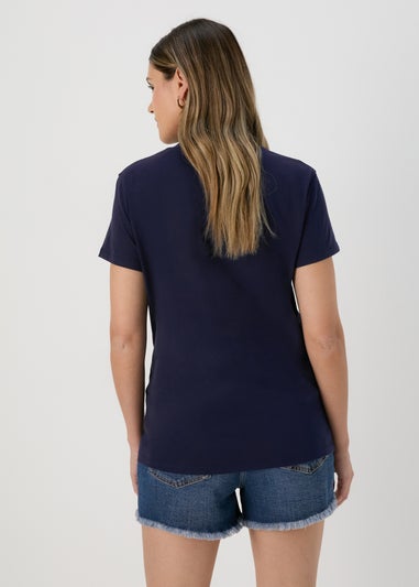 Navy LOVE Graphic T-Shirt