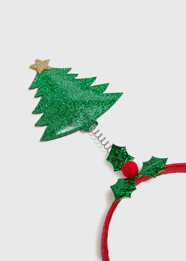 Multi Christmas Tree Headband