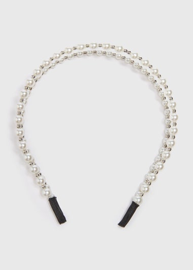 White Pearl Headband