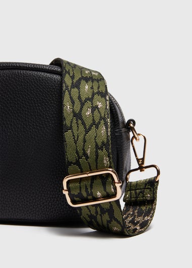 Green Leopard Bag Strap