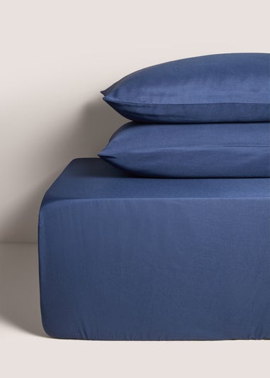 Navy Fitted Sheet Bundle