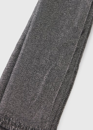 Pewter Woven  Scarf